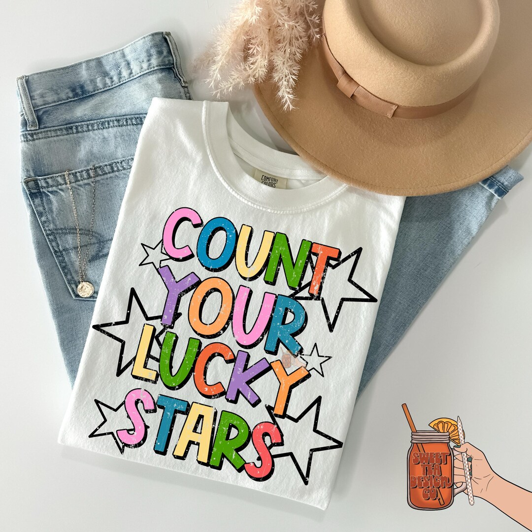 Count Your Lucky Stars Graphic