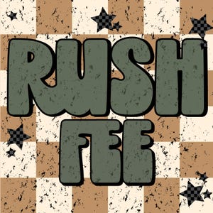custom rush fee