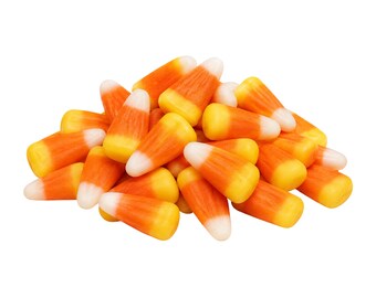 Realistic Candy Corn Clipart with Transparent PNG and SVG Digital Download for Halloween Sublimation Crafts