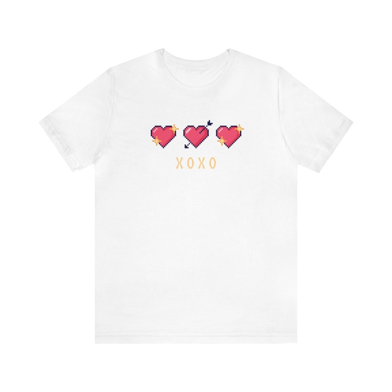 Double Pixel Heart Shirt