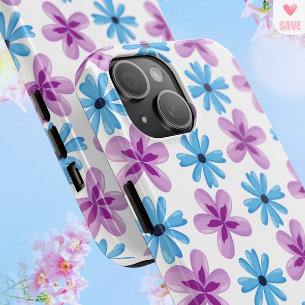Cottagecore Spring Phone Case - Charming Floral Design for iPhone 11/13/14 Pro & 15, Perfect Gift for Her