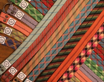 Belt made from retired climbing rope - perfect gift for climbers - colorful and sustainable