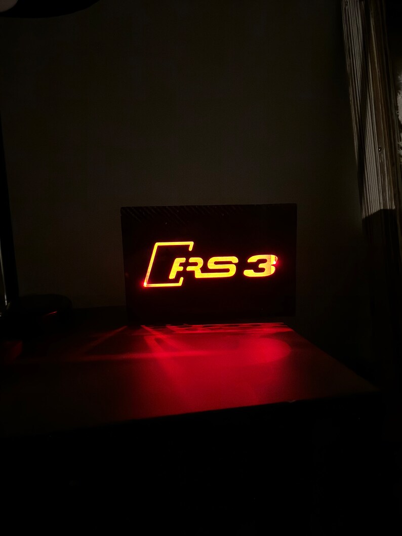 Carbon Fiber Backlight Shadow Boxes - Etsy