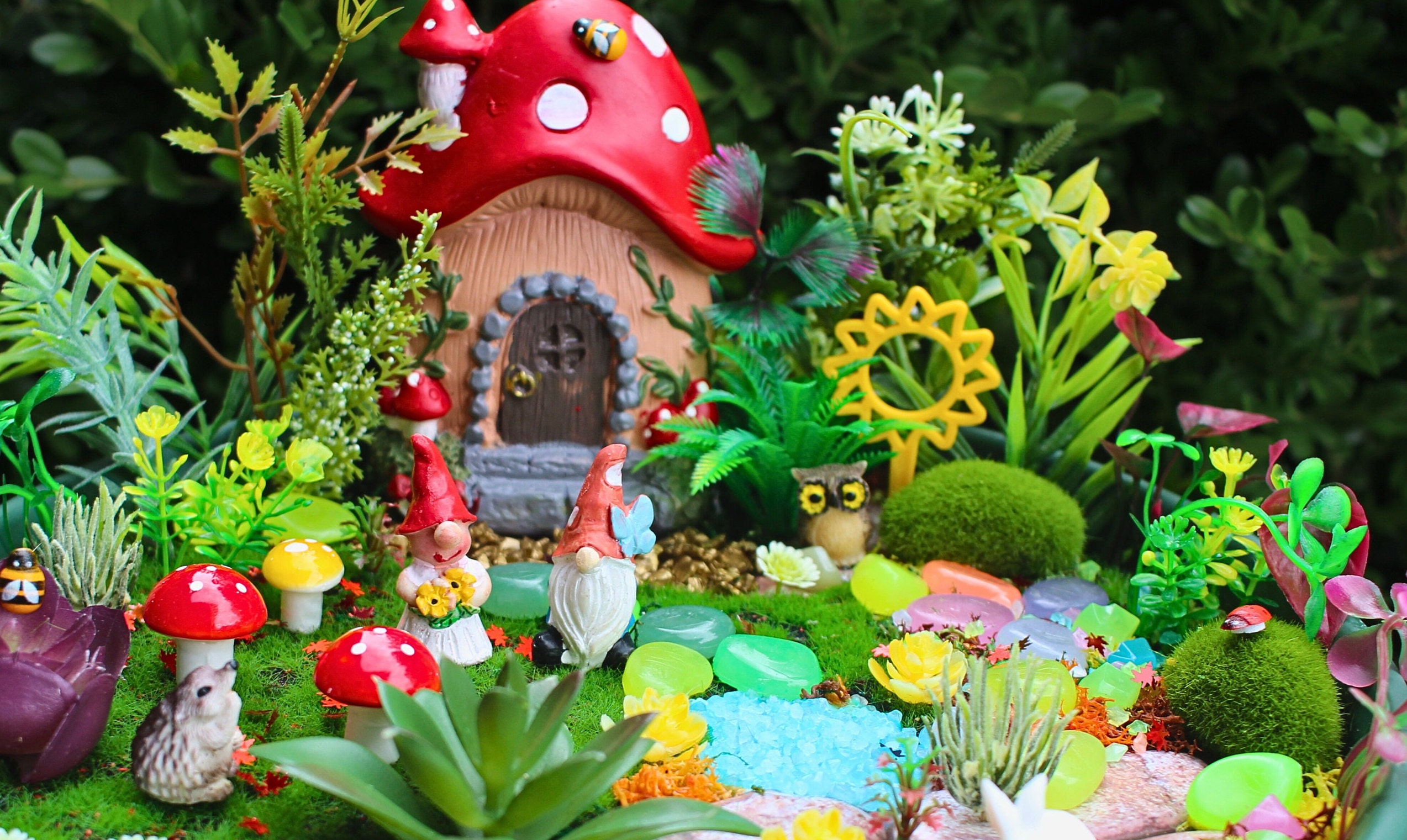 Magical Miniature Fairy Garden Kit with Adorable Accessories