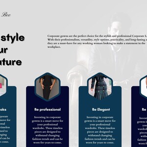 Canva Corporate Branding Profile Template, Unique Business Profile ...