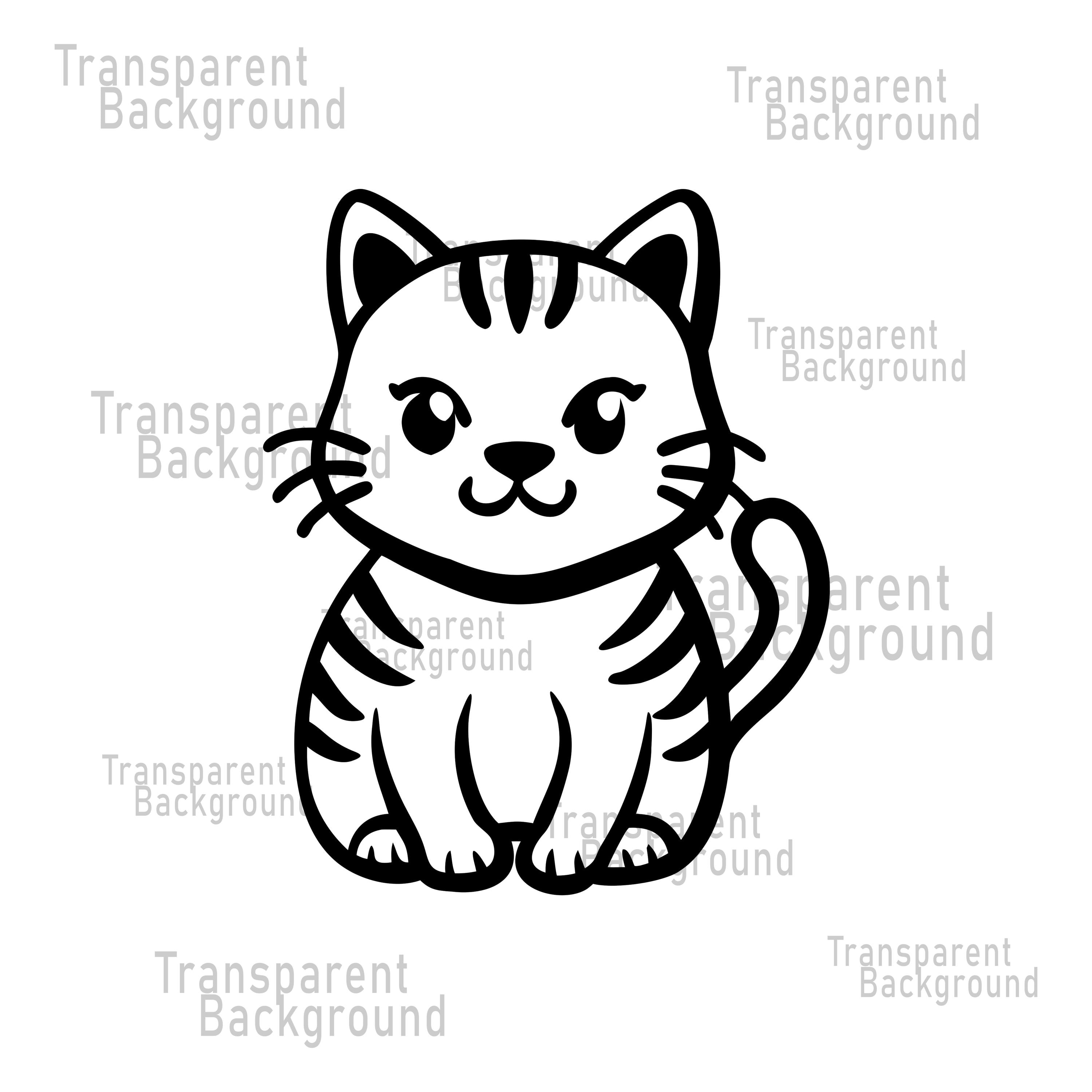Cat Window Decal SVG PNG PDF | Weatherproof Window & Laptop Decals ...