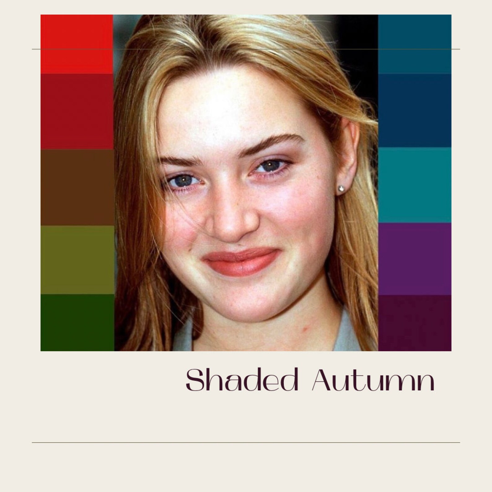 Color Analysis 16seasonal System, Seasonal Palette 80100 Colors the