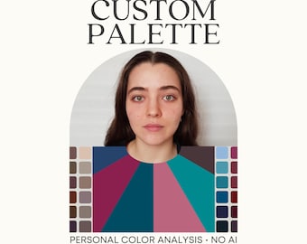 Real Virtual Color Analysis vs AI • Custom Palette 100+ Colors • 16-Season System • Digital Color Guide • Pro Stylist 10+ • Armocromia