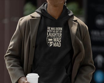 Sudadera con capucha con cita literaria de Dark Academia, regalo para amantes de los libros