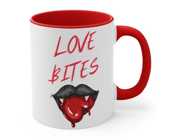 Love Bites Valentine's Mug