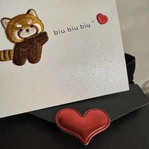 Jolie carte de voeux 3D raton laveur - Carte de voeux 3D drôle de raton laveur brun, carte de voeux amusante et mignonne sur le thème des animaux