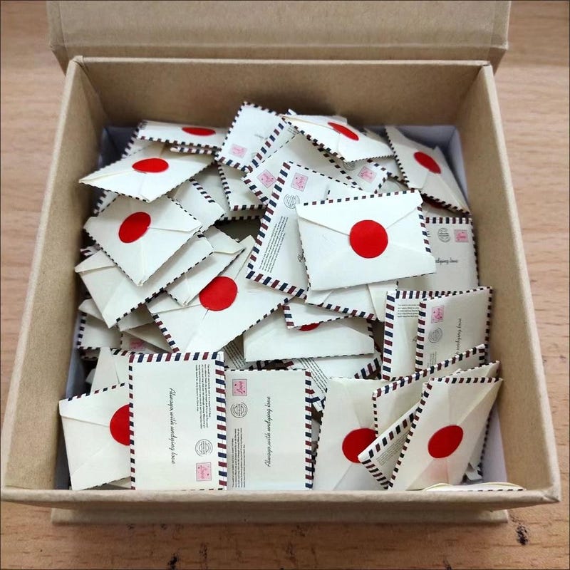 Letter Envelope 3d - Etsy