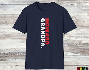 Howard University "Grandpa" Tee - Bison Pride HBCU Fashion