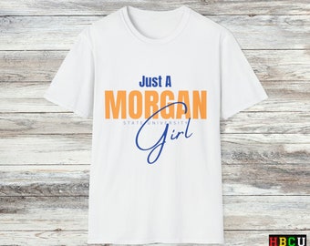 Just A Morgan Girl| Morgan State University | HBCU | BearPride | HBCUStyle | MorganStateLegacy | MSUApparel | MSUBears | BaltimoreFashion