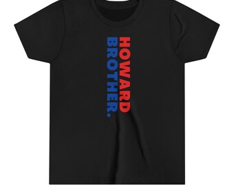 Howard University Youth Tee: Bison Pride, HU Brother