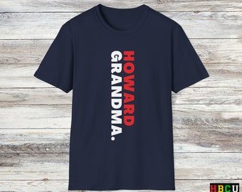 Howard University Grandma Tee - Bison Pride HBCU Fashion