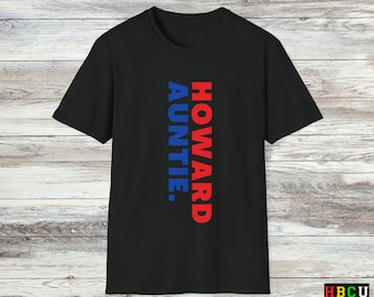 Howard University Auntie Tee - Bison Pride HBCU Fashion