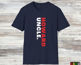 Howard University "Uncle" Tee - Bison Pride HBCU Fashion