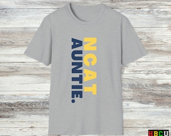NCAT Auntie Tee: Aggie Pride Cotton T-Shirt