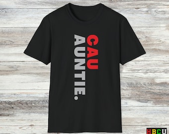 CAU Auntie Tee CAUPantherPride | ClarkAtlantaUniversity | CAUAlumni | CAUApparel | CAUFashion | HBCUFashion | HBCU| CAUPanthers