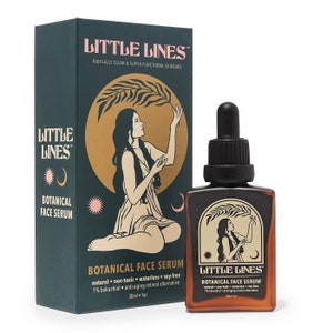 Little Lines Botanical Bakuchiol Face Oil Serum