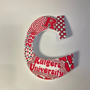Carta de madeira personalizada para faculdade