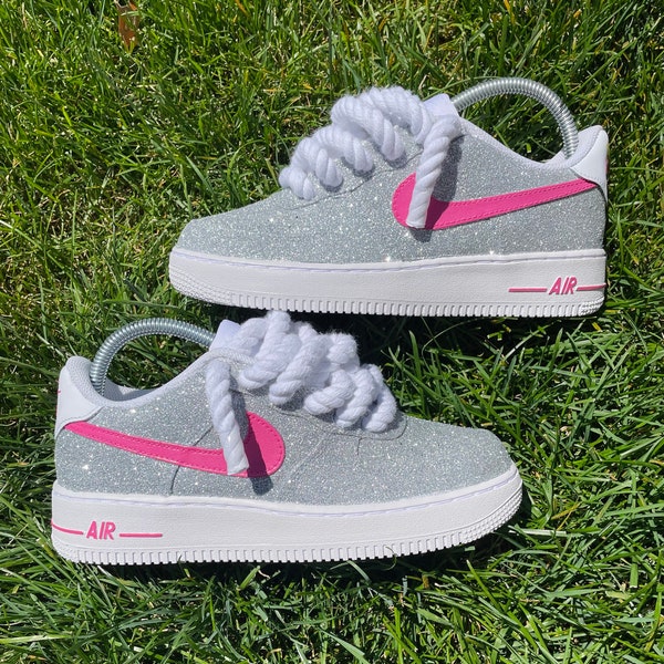 glitter air force ones