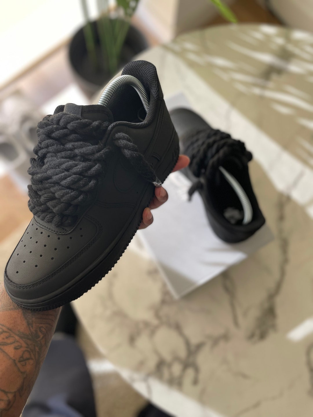 matte black air force 1