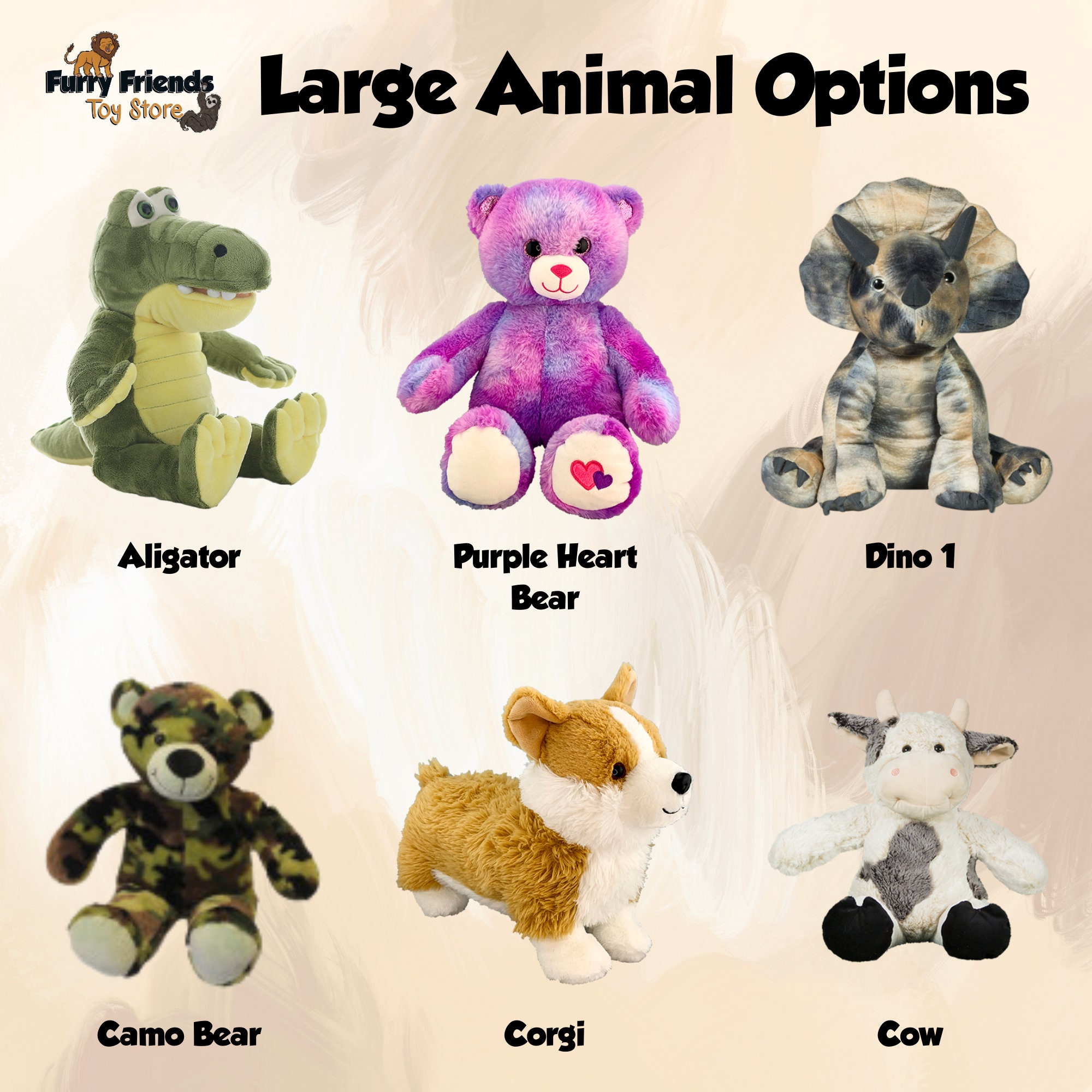 Make Your Own Stuffed Animal Party Pack 10 Adorable Unstuffed Friends