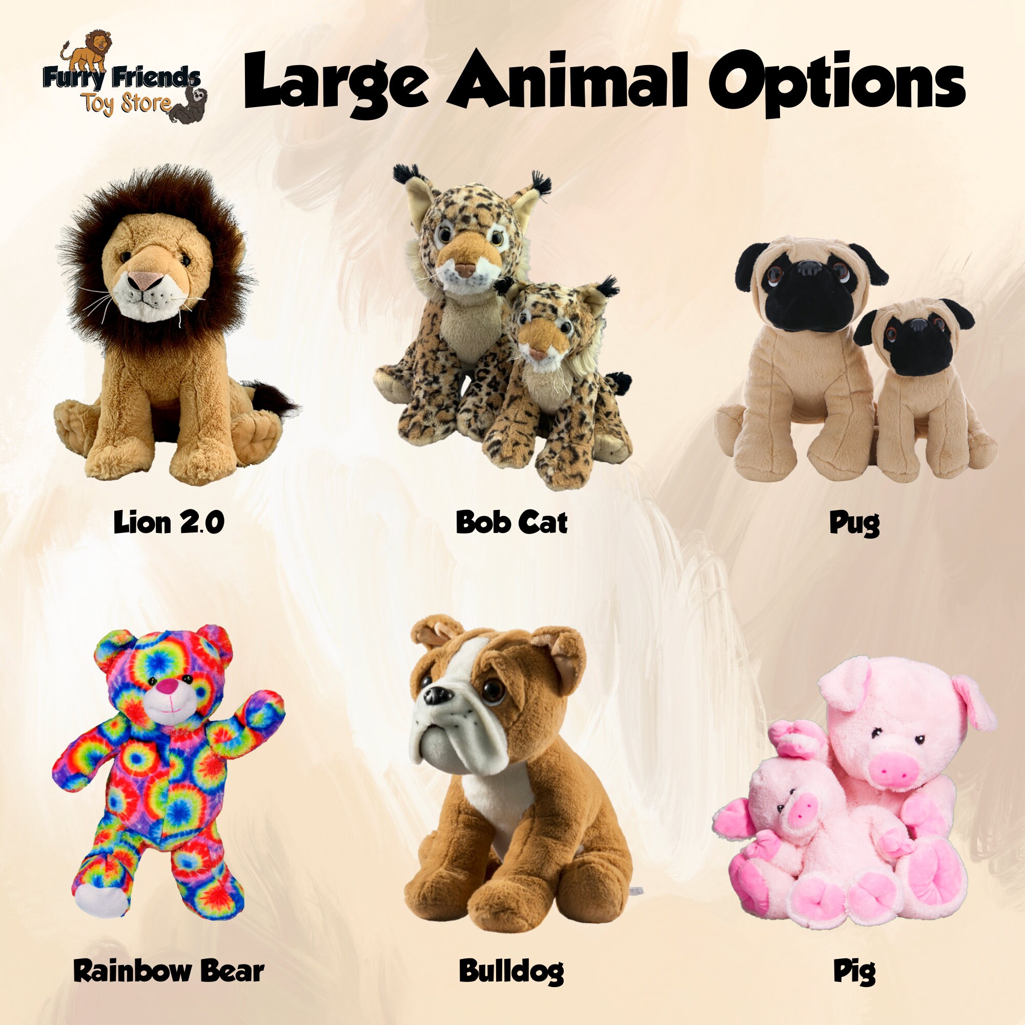 Make Your Own Stuffed Animal Party Pack 10 Adorable Unstuffed Friends