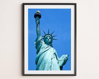 Statue of Liberty Centennial - Melanie Taylor Kent - Mint Framed