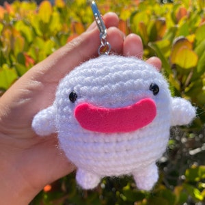 Warawara Ghibli Boy and the Heron Keychain Crochet Warawara Keychain