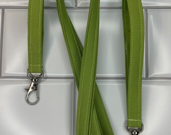 set of three keychain lanyard, Green