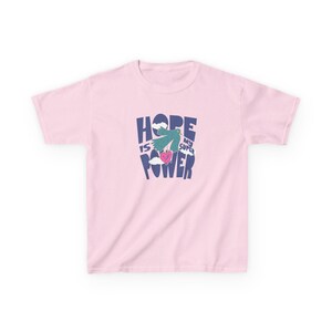 Inspirational Gift for Brave Kids, Youth Shirt, Gift for Children, Encouraging T-Shirt, Cotton Kids Wear, Motivational Cancer Survivor image 8
