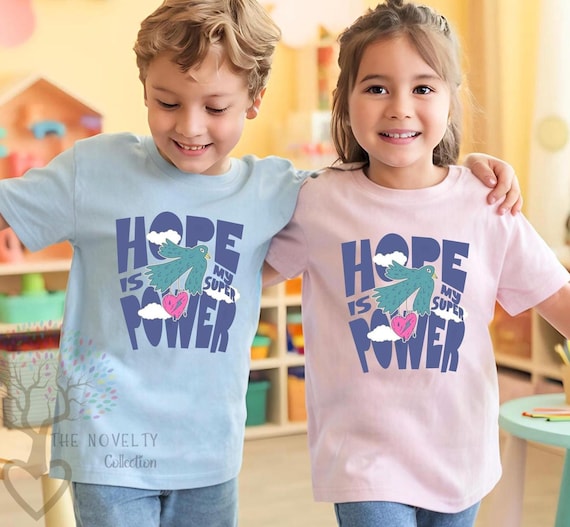 Inspirational Gift for Brave Kids, Youth Shirt, Gift for Children, Encouraging T-Shirt, Cotton Kids Wear, Motivational Cancer Survivor