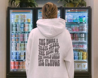 Faith Based Graphic Hoodie, Christian Sweatshirt, Religious Hoodie, Jesus Saves