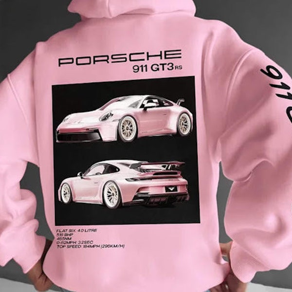 Porsche Hoodie, Unisex Hoodie Gift for him/her, Car Porsche lover Unisex Hoodie,