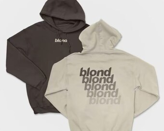 Unisex Blond Frank Hoodie, Blonde Unisex Hoodie, Blond Hoodie, Frank Blond Hoodie, Blonde Hoodie, frank fan sweat, Round Neck Hooded