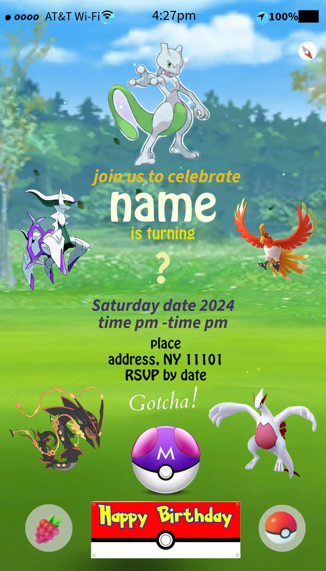 Custom Made Brithday Invitation Card Etsy custom-made-brithday-invitation-card-etsy