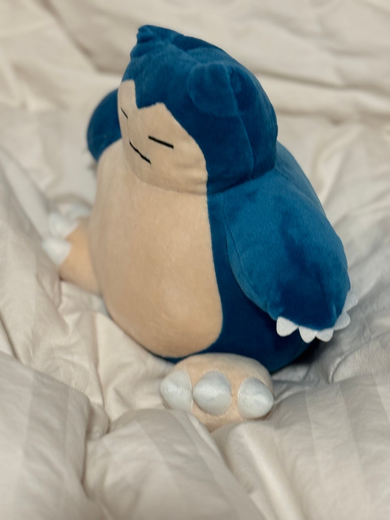 35/85cm Huge Pokemon Snorlax Anime Plush Toys New Rare Big Pokémon Plushie Kawaii Snorlax Soft Stuffed Pillow Gifts for Children - 26