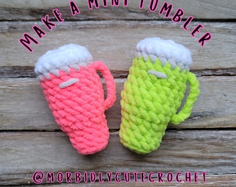 Make a mini tumber crochet pattern