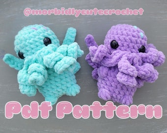 Make a mini Cthulhu crochet pattern