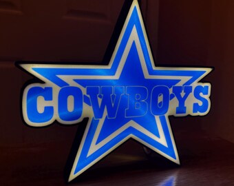 Cowboys LED Sign | Dallas Cowboys Lightbox