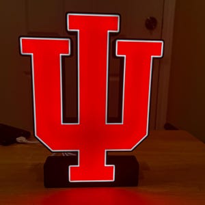 Indiana University LED Sign | Hoosiers Lightbox