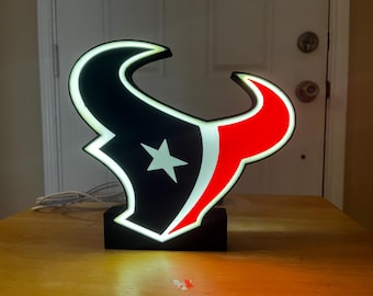 Houston Texan LED Sign | Texans Lightbox
