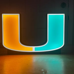 Universität von Miami LED-Schild | Leuchtkästchen