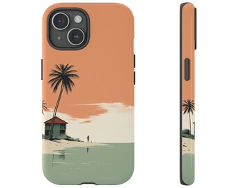 Virgin Islands Minimalist Gottardo Phone Case - iPhone 15 14 13 Pro Max 12 Mini 11 7 8 XR Samsung Galaxy S24 Phone Cover - Minimal Folklore