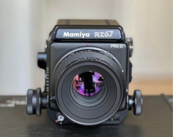 Mamiya RZ67 Pro II with Sekor Z 110mm F2.8L Lens and 120 Film Back Holder