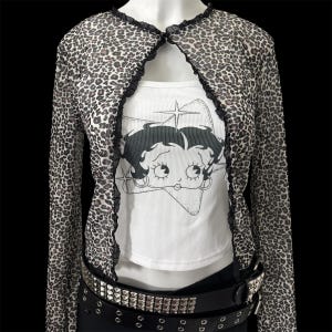Betty star 1930s vintage flapper girl tank top