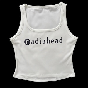 Radiohead　left タンクトップ Radiohead left タンクトップ HIDE AND SEEK - HAS Logo Tank